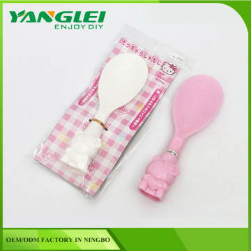 plastic hello kitty cat lunch spoon