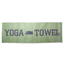 Microfiber yoga towel mats with printed pattern