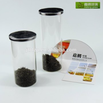 Wholesale Customized Chicken Storage / Food Storage Glass Jars For Dry Food