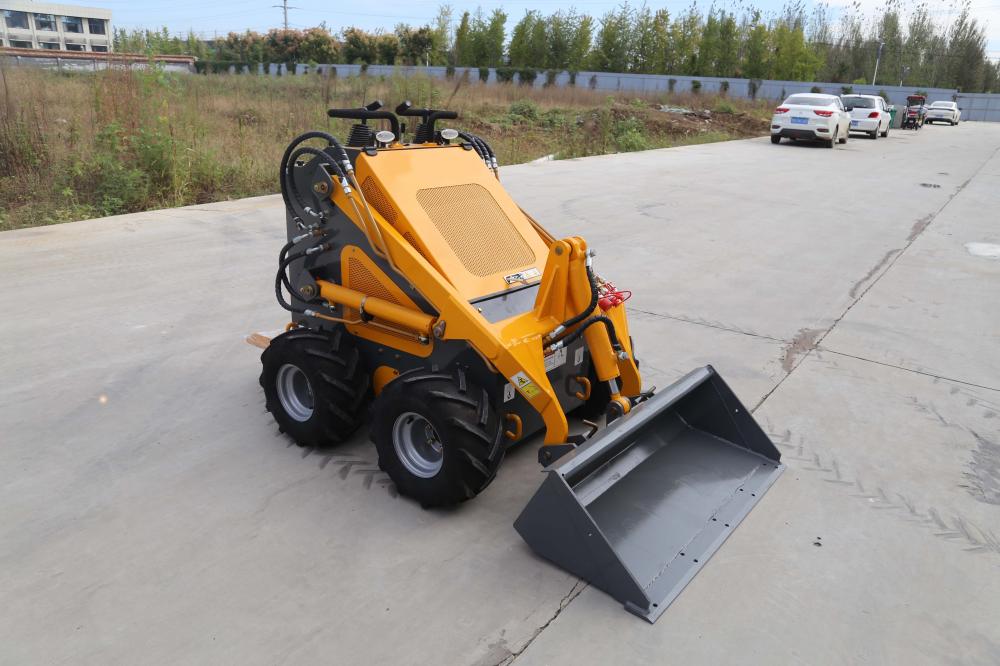 Lampiran mini skid steer mini efisiensi tinggi