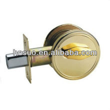 double sides open keyed brass deadbolt lock