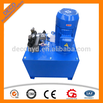 Gear pump type hydraulic control unit