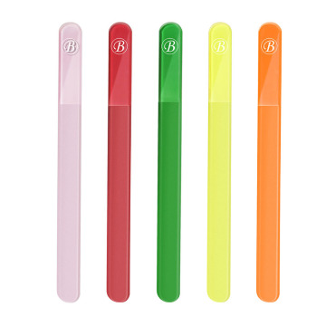 Czech Glass Nail File Shiner - Professional Manicure Care Tool