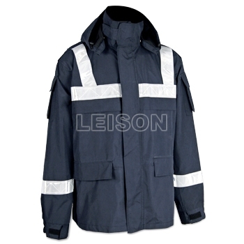 Police Reflective Waterproof Parka