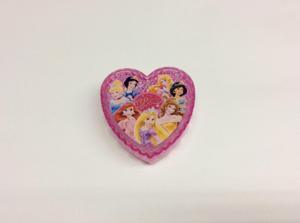 Plastic Disney Heart Shaped Storage Box