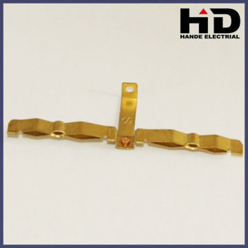 stamped brass contact