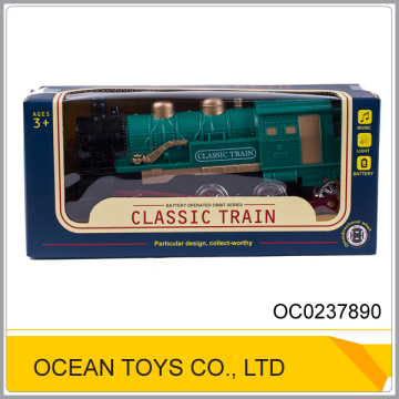 Classic railway play electric smoke train toy sets OC0237890