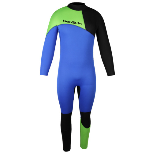 Seaskin Back Zip Long Sleeve Wetsuit For Male