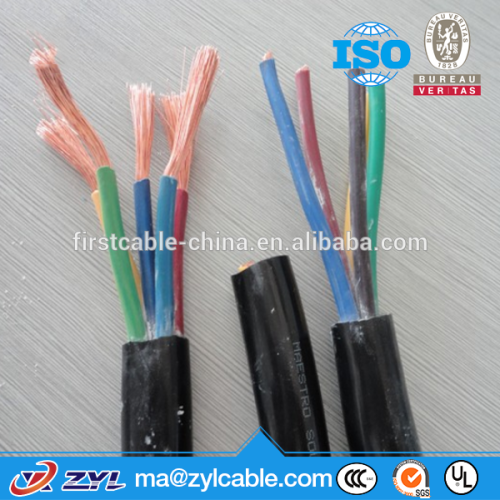 4 core 4mm pvc cable,6 core flexible cable,240mm 4 core flexible cable