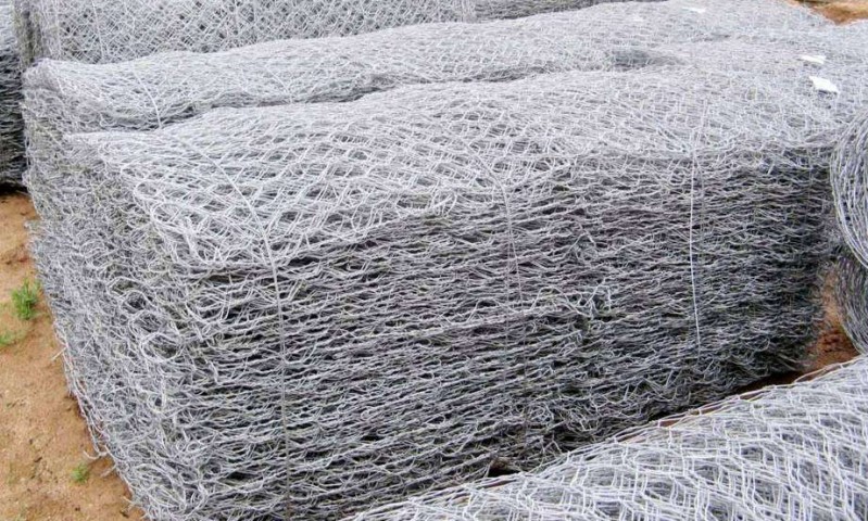 Galvanized iron wire hexagonal wire mesh gabion box