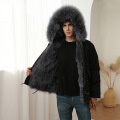 Luxury Mens Parka Coats with Fur Inside Custom