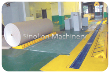 Paper Roll Wrapping and Conveying System