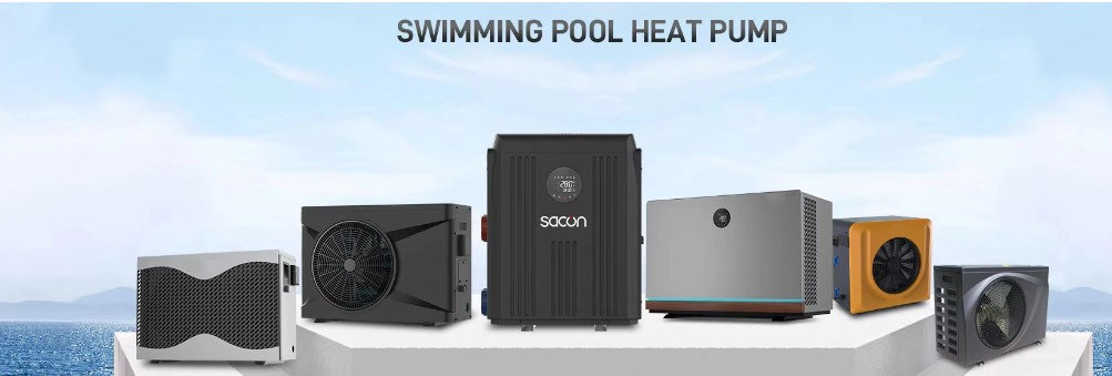 Sacon R290 Refrigerant 7kw Energy Efficient Swimming Pool Heat Pump Household