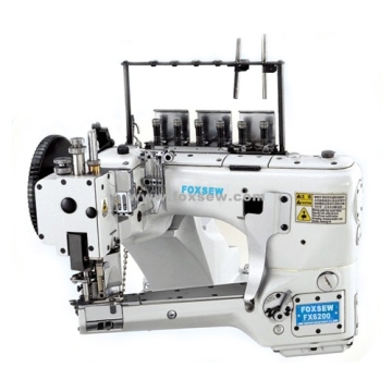 4 Needle 6 Thread Feed-off-the-arm flat Seaming Machine