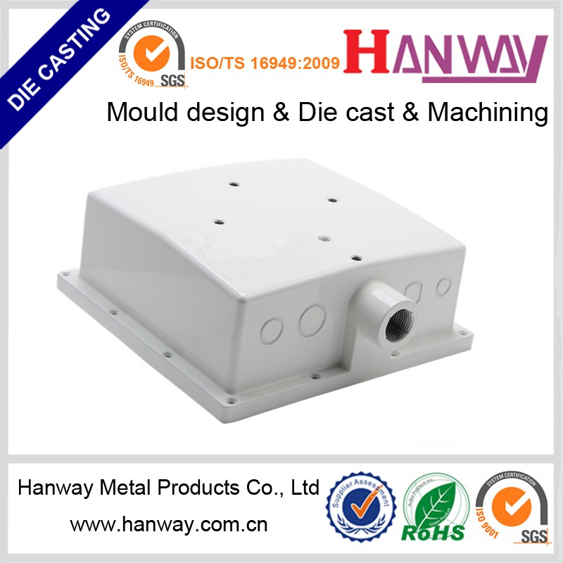 Die Casting Parts Wifi Antenna Housing Aluminum CNC Machining Enclosure