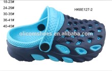 2016 China Factory Wholesales Unisex Comfortable EVA Clogs Garden Shoes