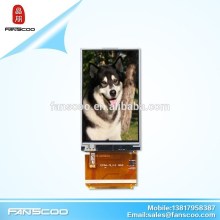 3.0 inch wqvga 240x400 mcu interface touch panel lcd display