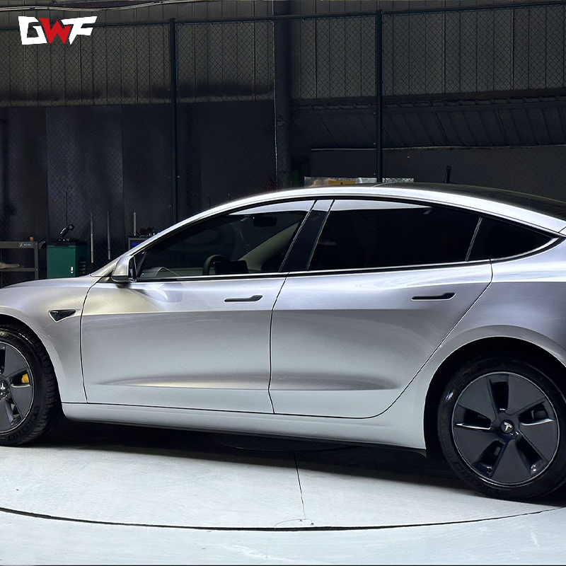 GT Silver Car Color Cambing Film