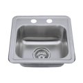 SUS 304 Topmount Single Bowl Counter Bar Sink