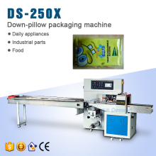 Automatic cleaning sponge flow packing machine