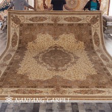 10'x14' Handwoven Traditional Tabriz Persian Silk Rug