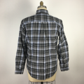 Men's Plaid Mesh Long Sleeves Shirts