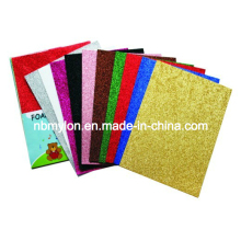 Customes Adhesive Glitter EVA Sheet Foam