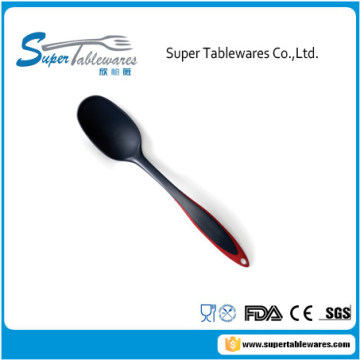 balck table coffee spoon with tea