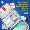 Saco de kit médico de primeiros socorros para acampamento para veículos