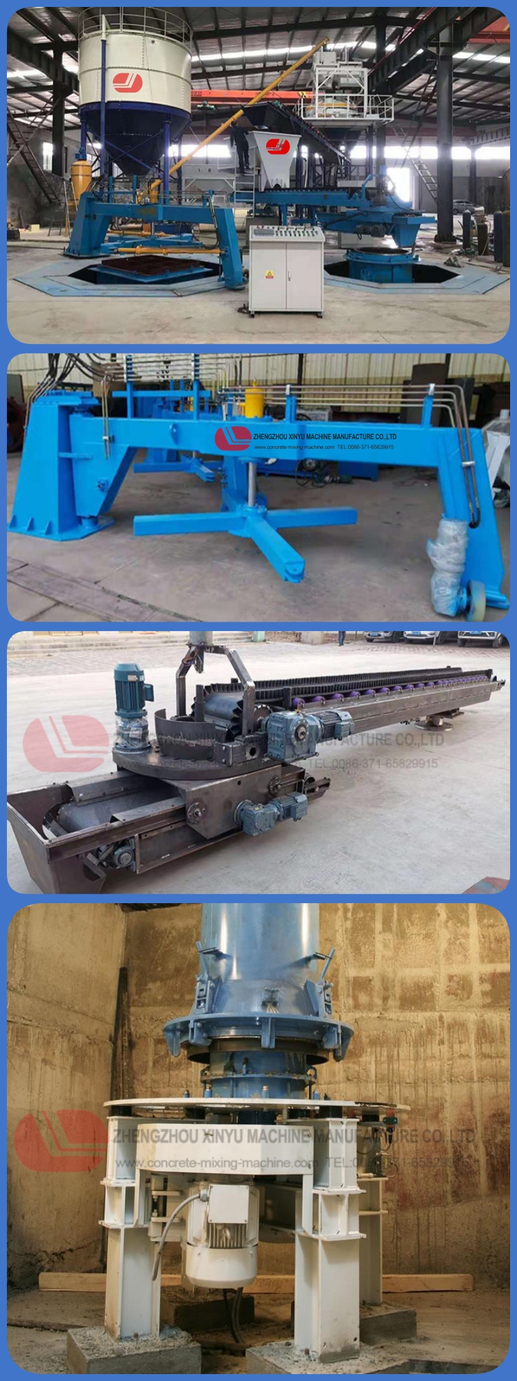 Concrete Pipe Making Machine Reinforced Concrete Pipe Machine