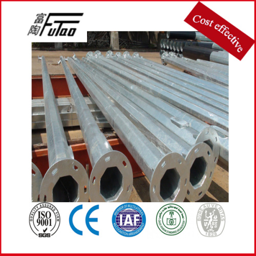 3-12 Metre Galvanizli Çelik Sokak Lambası Direği