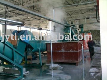 PET bottle flake recycling line