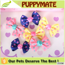 Beautiful dog bow, blind dogs accessories, hair accessories feather bow