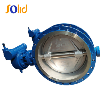 Manual CF8M/CF8 Hard Sealing Steel Flange Butterfly Valves