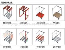 Tire racking storage warehouse stacking shelf and container