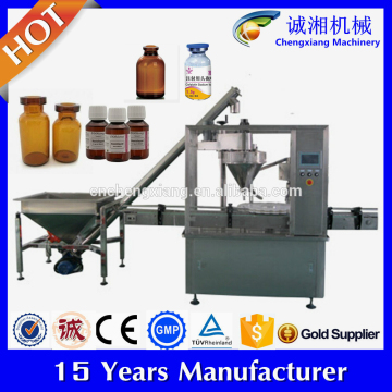 Automatic powder filling and capping machine,vial powder filling machine