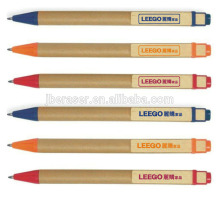 logo printed degradable paper promotional ball pen