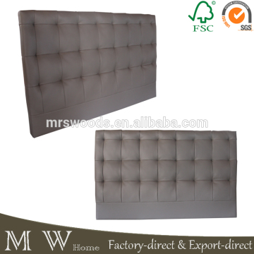 french upholstered tufted headboard, PU tufted headboard bedhead, tufted headboard