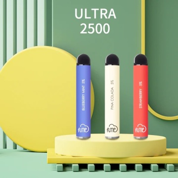 FUME Ultra 2500 Puffs nggunakake vape e-rokok 5%