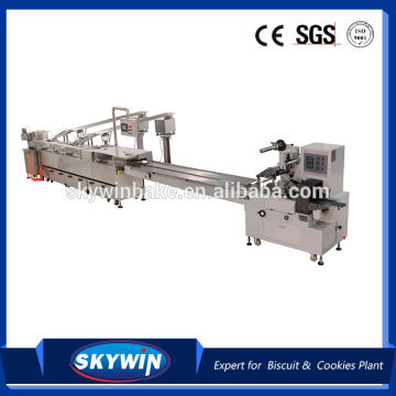 Skywin Biscuit Application Biscuit Sandwich Machine with Biscuit Packing Machine