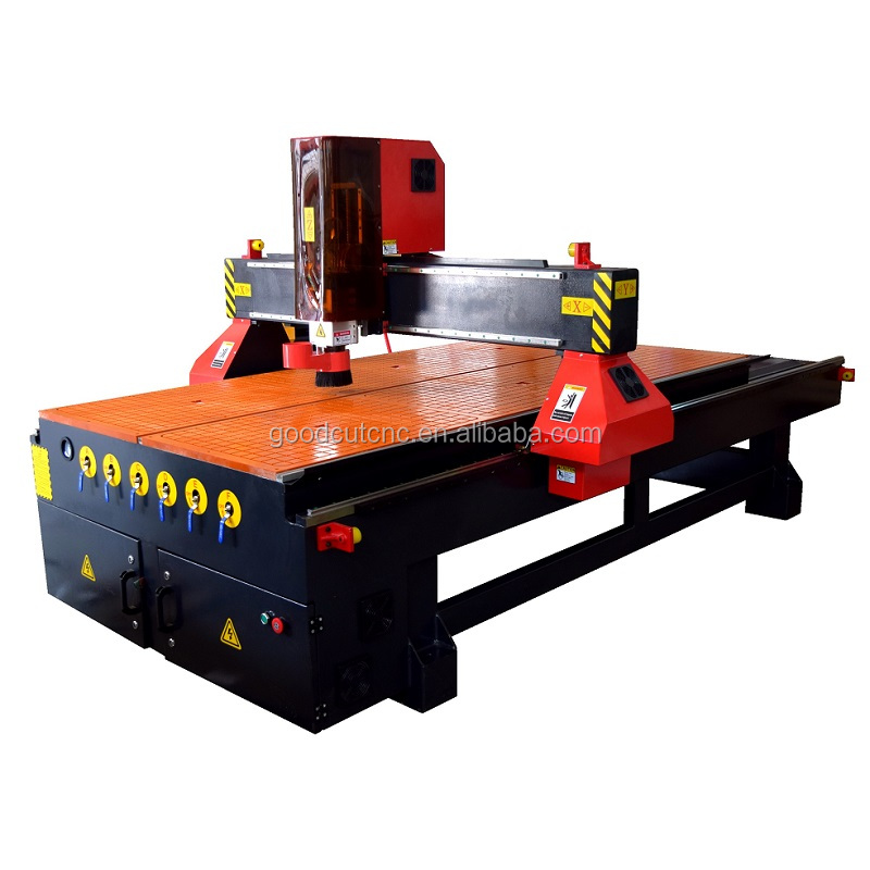 Jinan cnc wood furniture carving 1325 cnc router manual with stepper motor