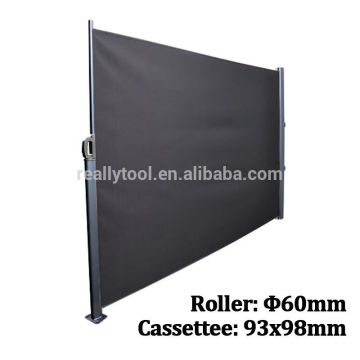 Side wall awning
