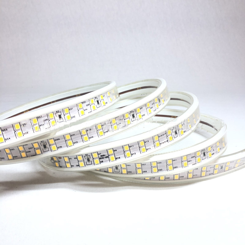 220V 48leds IP65 Led Strip SMD2835 Led Strip Flexible PVC cover strip light