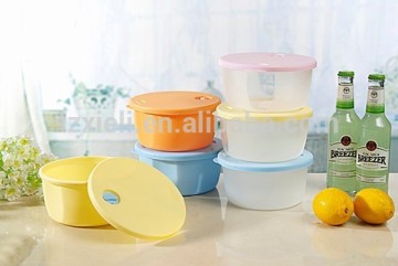 Round fresh Box 1100ml,plastic round box,lunch box,plastic container