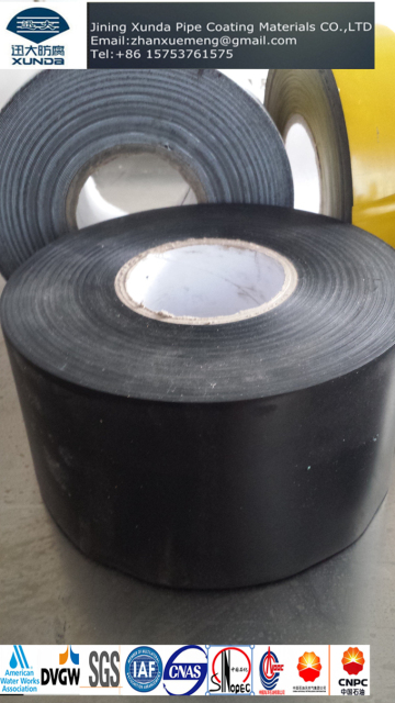 AWWA C214 Polyethylene Inner Pipe Wrap Tape For Buried Pipe