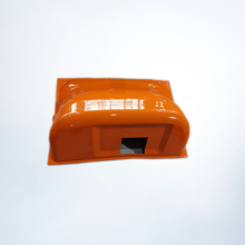 Customized thermoformed plastic outer shell of aerial cage