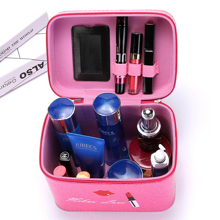 Maleta de maquiagem cosmetic Wholesale luxury Beauty Cosmetics Bags Fashion Cosmetic Makeup Bag