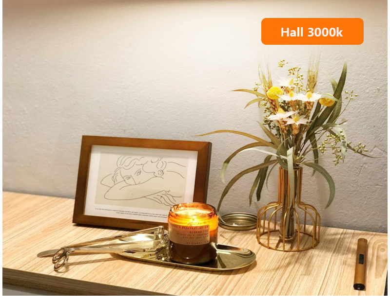 Led wardrobe light Hot selling 5w USB Charge hand scan Led sensor light for kitchen cabinet