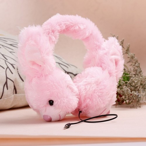 Foldable Rabbit headphones Best Gift for Girls Kids