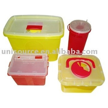 Medical disposable sharps box